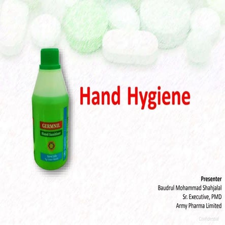 Proper Hand hygiene guidelines