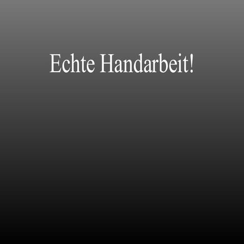 Handarbeit