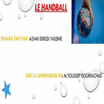 HANDBALL.pdf sport de handball ppt pour collegiens | PDF