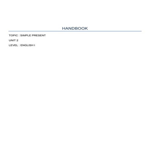 Handbook .