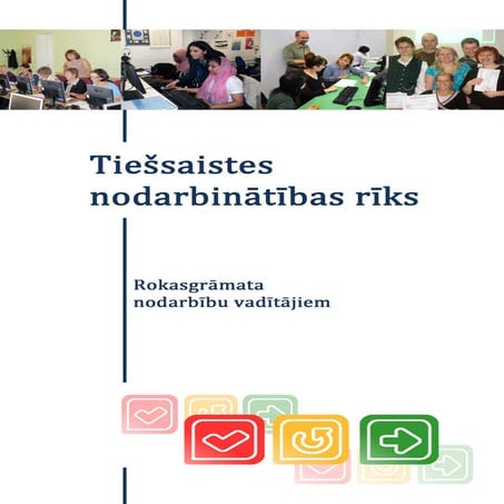 Facilitator’s handbook on “Online Employment Toolkit” in Latvian
