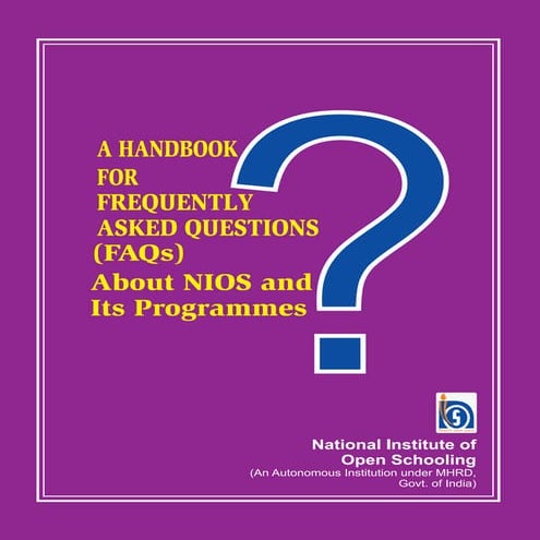 Handbookfor faq english