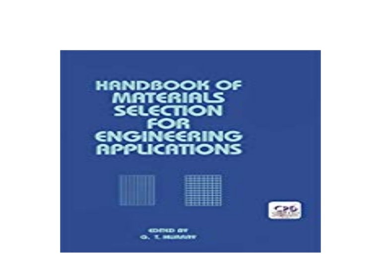 EBOOK_TEXTBOOK LIBRARY Handbook of Materials Selection for Engineeri…