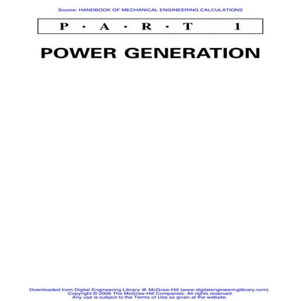 Handbook of mechanical engineering calculations