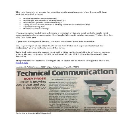 HOW TO BECOME A TECHNICAL WRITER:A STEP-BY-STEP GUIDE