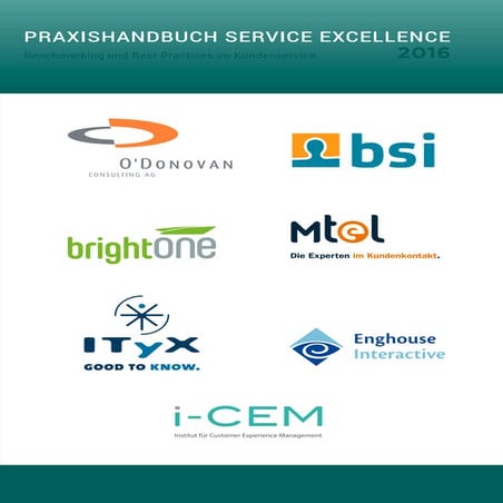 Praxishandbuch Service Excellence