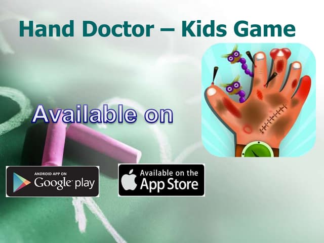 Hand doctor – kids game
