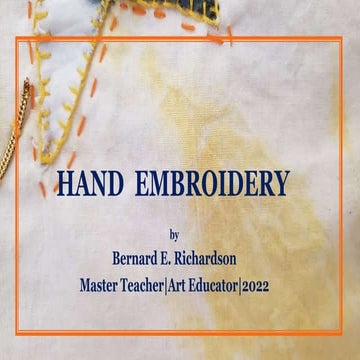 Hand embroidery