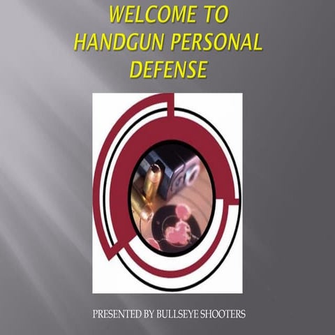 Handgun Personal Defense