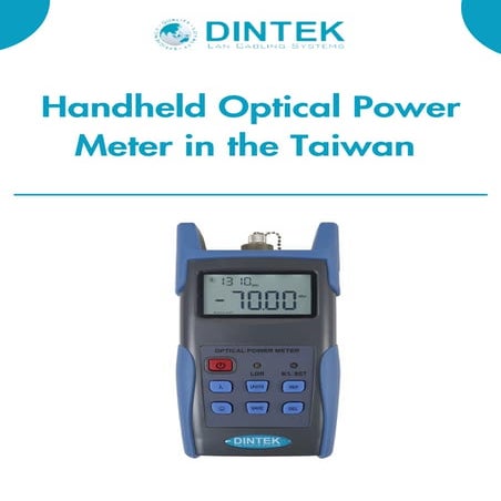 Handheld Optical Power Meter in the Taiwan