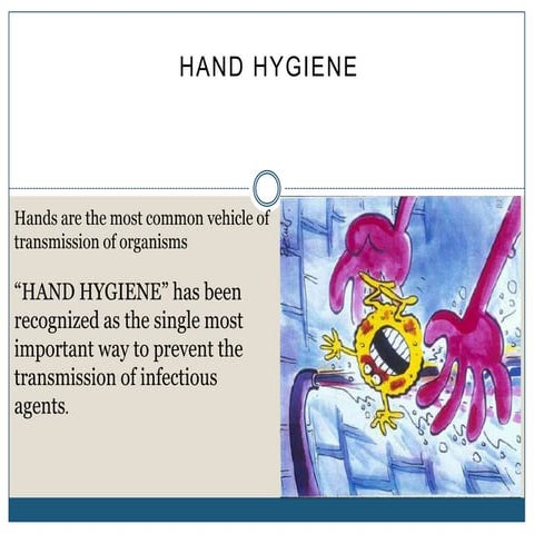 Hand hygiene ppt