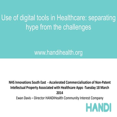 HandiHealth 18th March 2014