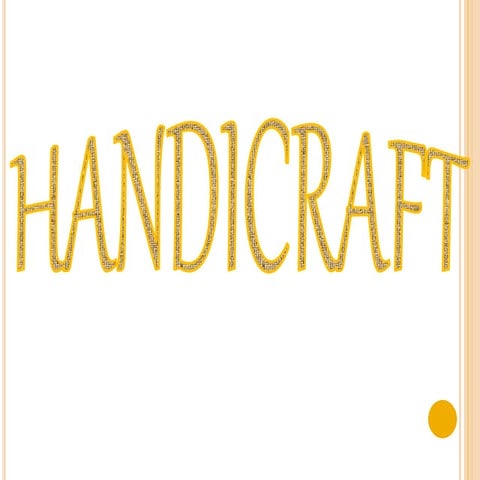 Handicraft (2)