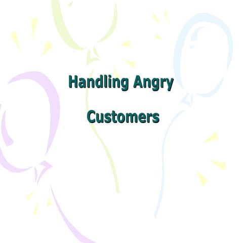 Handlingangry Customers 202