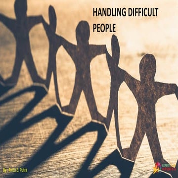 Handling Difficult People-Eci for Management | PDF