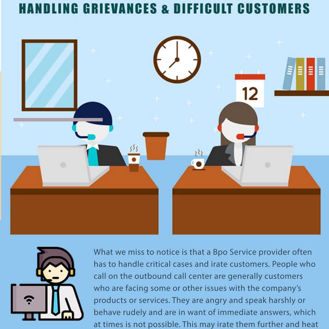 Handling grievances and difficult customers