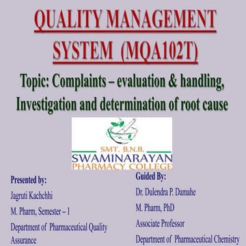 Handling of complaint.pptx