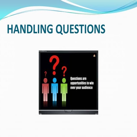 Presentation Skills. Unit 8: Dealing with Questions