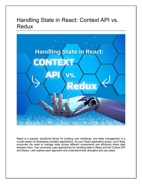 Why Full Stack Developers Use Redux for State Management.pdf