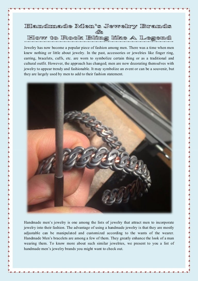 good mens jewelry brands