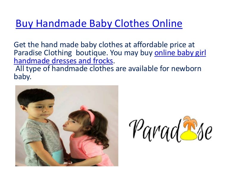 handmade newborn baby clothes