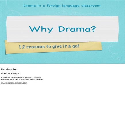 Using Drama Techiniques and Activities | PPTX