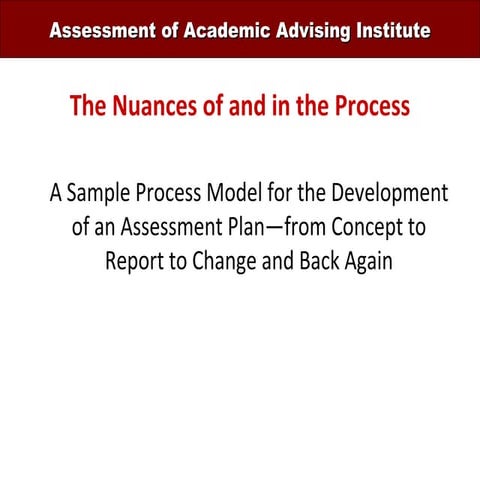 Handout For Plenary I Sample Process Model | PPT