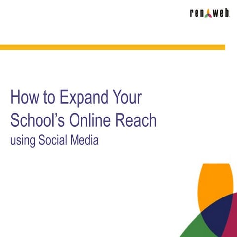 Handout  website, social media and branding for schools