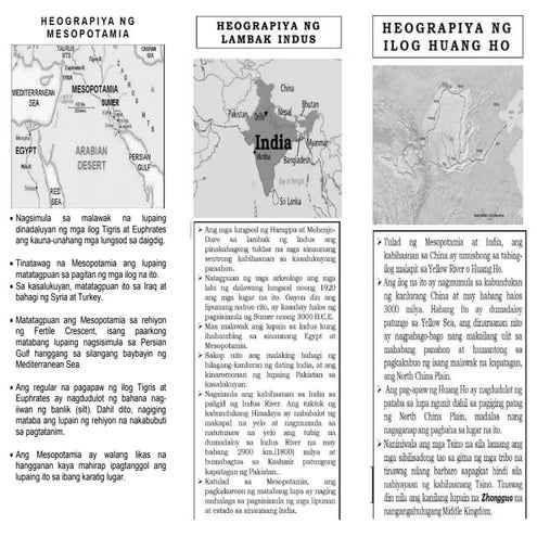 Heograpiya ng mesoamerica at timog america | PPTX