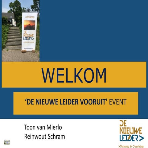 De Nieuwe Leider Vooruit 2018 Slides