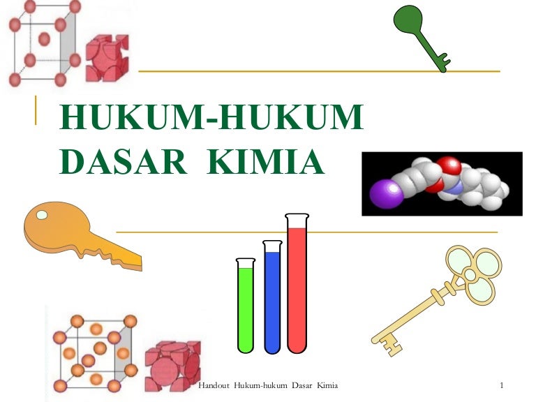 Handout Interaktif Hukum Hukum Dasar Kimia