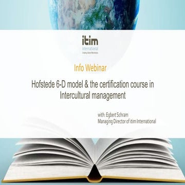 Handout of webinar About the 6-D model and the Certification Course in ...