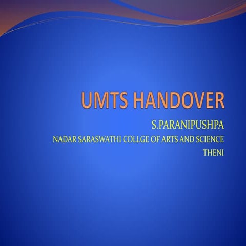Handover