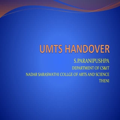 Handover