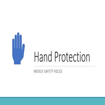 Hand protection