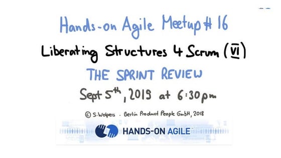 Liberating Structures for Scrum: The Sprint Review