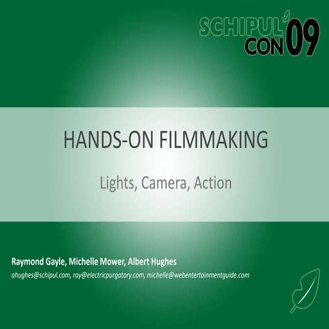 Hands On Filmmaking