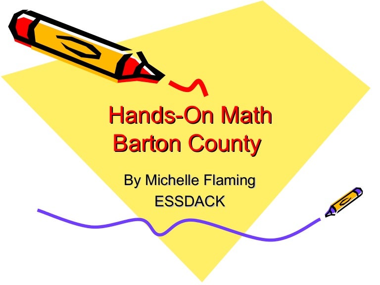 Hands on Math for Early Elementary