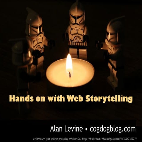 Hands-on Experiences in Web Storytelling