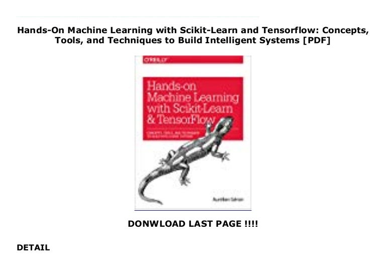 machine learning scikit tensorflow