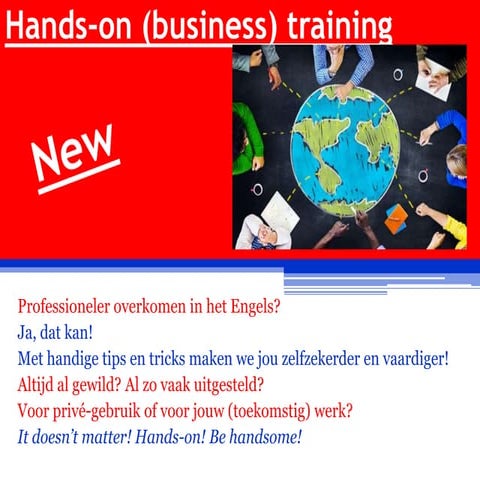 Hands-on business training
