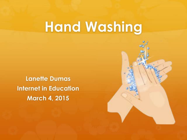 Handwashing Basics Pptx Handwashing Basics Pptx