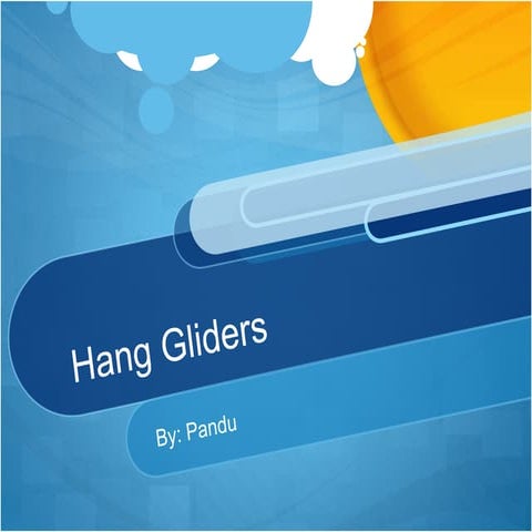 Hang gliders