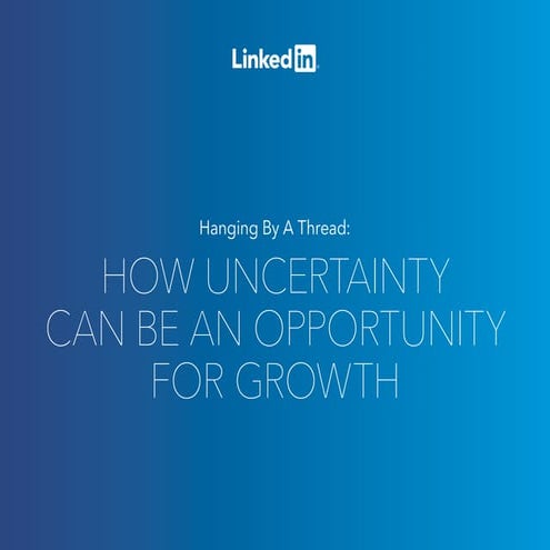 Hanging by a thread: an opportunity for growth