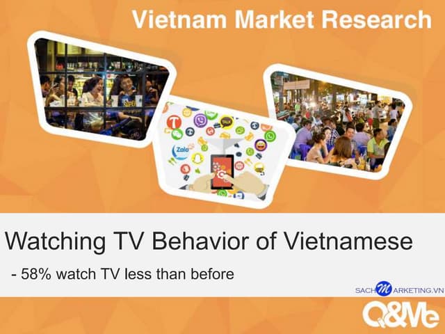 Thống kê Hành vi Xem Truyền Hình của Người Việt nam