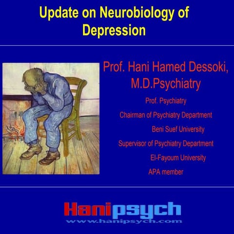 Hanipsych, updates on neurobiology and neurotoxicity of depression