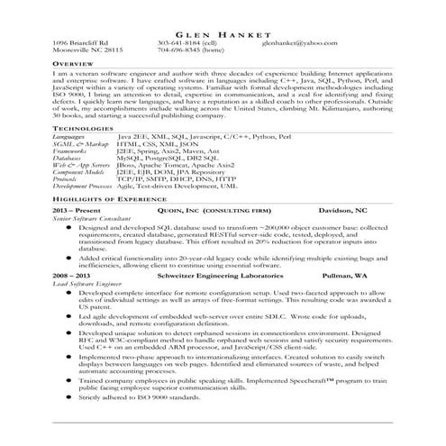 Hanket glen-resume