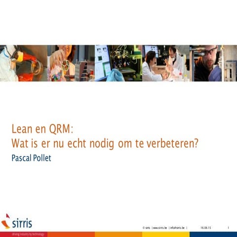 lean als motor van verbetering organisatie- en proceskwaliteit | PDF