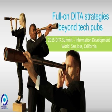 Full-on DITA Strategies Beyond Technical Publications with Rob Hanna, ECMs