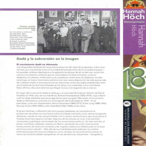 Hannah cöch collage